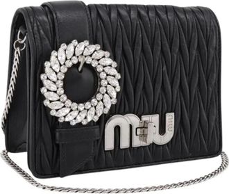Miu Miu Borsa a spalla Pre-owned - - Pre-owned - Donna - Nero - ONE SIZE