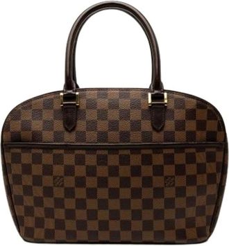 Louis Vuitton Pre-owned Handbags, female, Brown, Size: ONE SIZE Pre-owned Sarria Horizontal Handbag