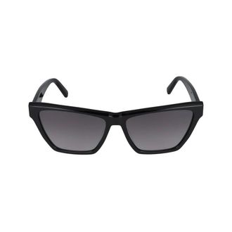 Saint Laurent Cat Eye Zonnebril - Dames - Accessoires - Zwart - Maat: 58 MM Taf