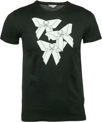 Dior T-shirt con motivo geometrico - Nero