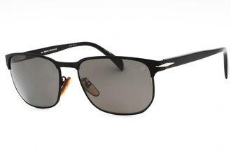 David Beckham DB1131/S 0124 M9 Matte Black Silver/Grey Polarized