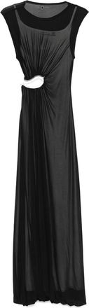 CHRISTOPHER ESBER Cut-out Draped Maxi Dress