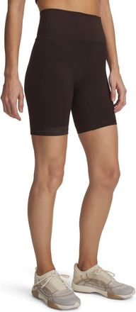 Under Armour Meridian Bike Shorts in Kona Brown //Kona Brown at Nordstrom, Size Xx-Large