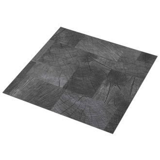 vidaXL Tableros De Suelo 5,11 M&sup2; 55 Pcs Pvc Estructura De Madera Gris Vidaxl