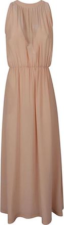 Crida Milano Maxi Dresses, female, Pink, Size: L Beatricedestelongpalerose