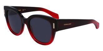 Ferragamo SF 2007S 615 Womens Sunglasses Red Size 51