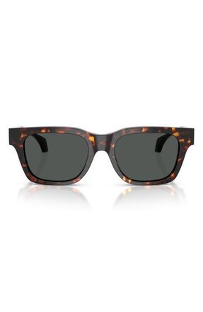 Versace 52mm Square Sunglasses in Havana at Nordstrom