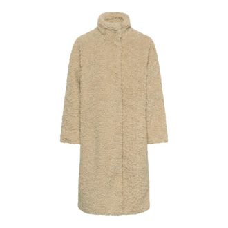Saint Tropez Abrigo de botonadura sencilla - Coats - Mujer - Gris - S