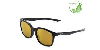 Sinner Bauhi Asian Fit SISU-921-10-30 Mens Sunglasses Black Size 52