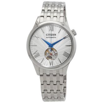 Citizen Automatic Silver Dial Mens Watch NH9130-84A