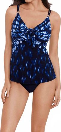 Magic Suit By Miraclesuit Womens Indio Akikio Tankini In Blue Multi