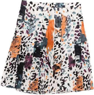 Fendi Falena Print Skirt