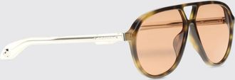 Alexander McQueen McQueen Occhiali da sole modello aviatore in acetato con doppio ponte