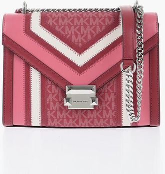 Michael Kors MICHAEL All-Over Monogram Color Block WHITNEY Shoulder Bag size Unica