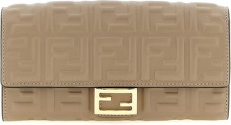 Fendi Continental Baguette-Geldb&ouml;rse mit Kette