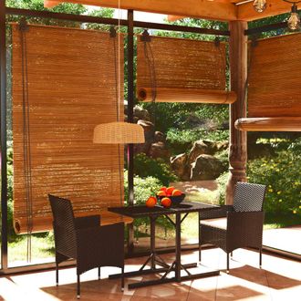 vidaXL Juego De Comedor Para Jard&iacute;n 3 Piezas Negro Vidaxl