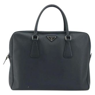 Prada Borsa in Pelle Pre-owned - - Pre-owned - Donna - Blu - ONE SIZE