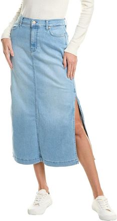 7 For All Mankind Midi Skirt