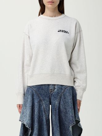 Isabel Marant Felpa in misto cotone con logo Isabel Marant