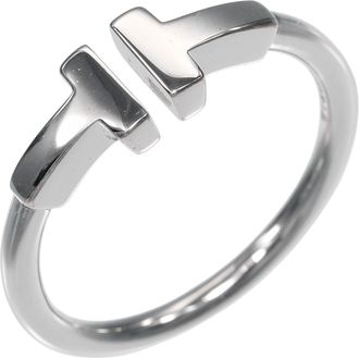 Tiffany & Co. White Gold (18K) Band Ring (Pre-Owned)