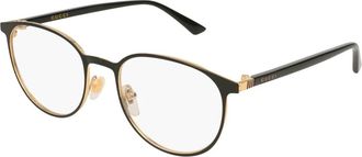 Gucci Glasses - Heren - Brillen - Zwart - 52 MM - Accessoires