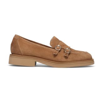 Luca Grossi Loafers, female, Brown, Size: 10 US Sella Flat Shoe