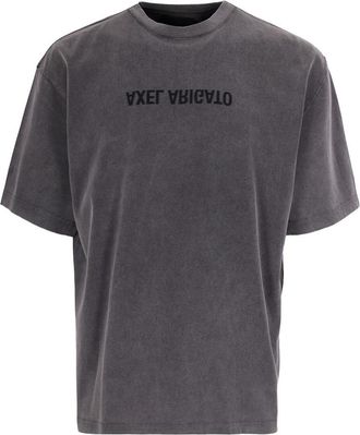 Axel Arigato Dark Grey Logo T-Shirt