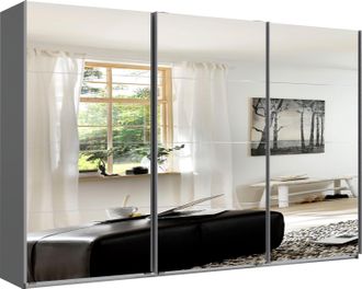 Wimex Schwebetürenschrank »England« 3-türig, mit vollverspiegelter Schrankfront, in diversen Breiten