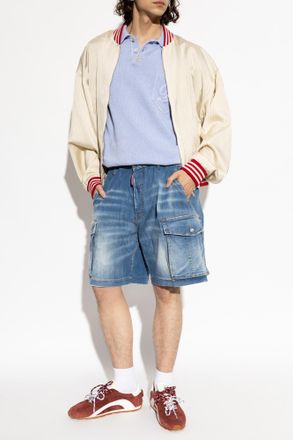 Dsquared2 Denim Shorts, Mens, Blue