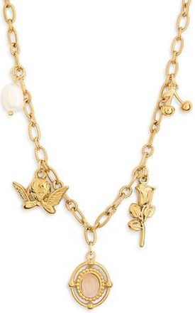 Petit Moments Ornate Charm Necklace in Gold - Nordstrom Exclusive at Nordstrom Rack
