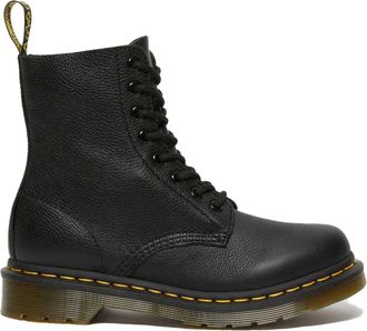 Dr. Martens Pascal Black Pebbled Leather Boots