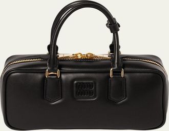 Miu Miu Arcadie Calf Leather Top-Handle Bag