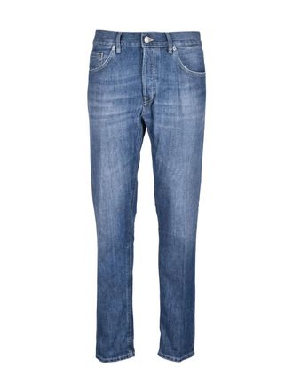 Dondup Blue Icon Cotton Jeans