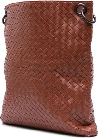 Bottega Veneta Hobo Bags - 2008 Leather Intrecciato Crossbody - Gr. unisize - in Braun - für Damen