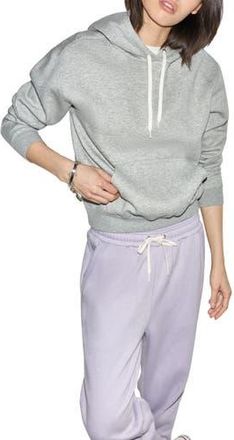 Converse Chuck Taylor Patch Classic Pullover Hoodie in Vintage Grey Heather at Nordstrom, Size Xx-Large