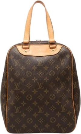 Louis Vuitton Pre-owned The Excursion - Dames - Vintage Handtas - Bruin - ONE Size - Leer - Vintage