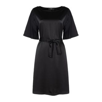 Max Mara Midi Jurken - Dames - Korte kleedjes - Zwart - M - Kleedjes