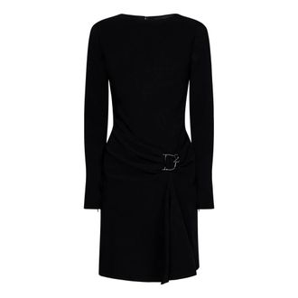 Dsquared2 Dames, Jurken, Zwart, Maat: XS Poliester