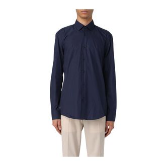 HUGO BOSS Hombre, Camisas, Azul, Talla: M