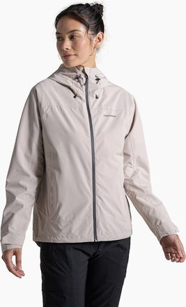 Craghoppers Womens Craghoppers Womens Zohra Technical Shell Waterproof Jacket - Grey - Size: 14