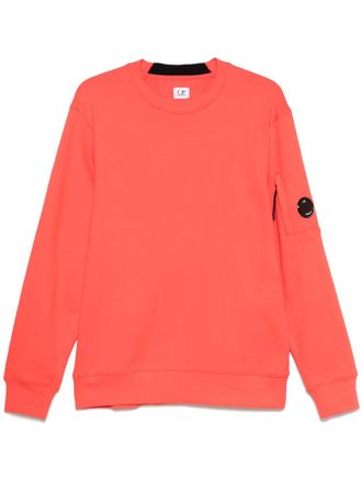 C.P. Company Lens-detail sweatshirt - Red