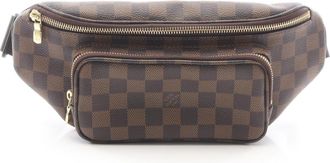 Louis Vuitton Brown Ebene Coated Canvas Pvc Damier Canvas Leather Fanny Pack Sling Bag (Pre-Owned)