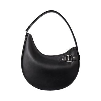 Ralph Lauren Structured Crescent Shoulder Bag