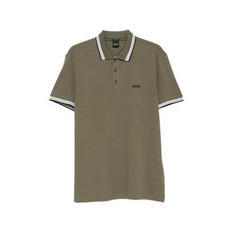 HUGO BOSS Paddy Logo-embroidered Polo Shirt