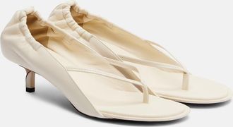 Jacquemus Leather thong sandals