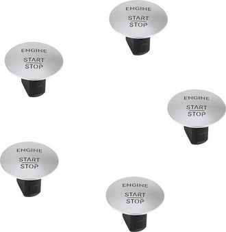 OEM 5x Para - Bot&oacute;n De Arranque Del Motor Sin Llave Bot&oacute;n De Parada/arranque