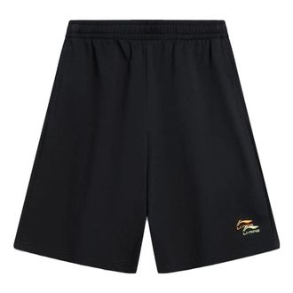 Li-Ning Double Embroidered Logo Shorts Black AKST745-1