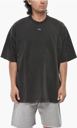 Off-white FOR EVER Crewneck T-Shirt S.MATTHEW With Print size L