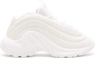 Diesel S-D-Runner X-Slip-on sneakers with matte Oval D instep - Sneakers - Unisex - White