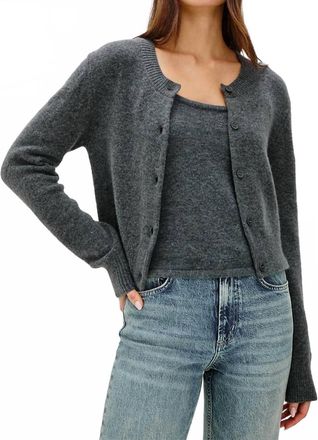 Rails Womens Matilda Cardigan In Charcoal
